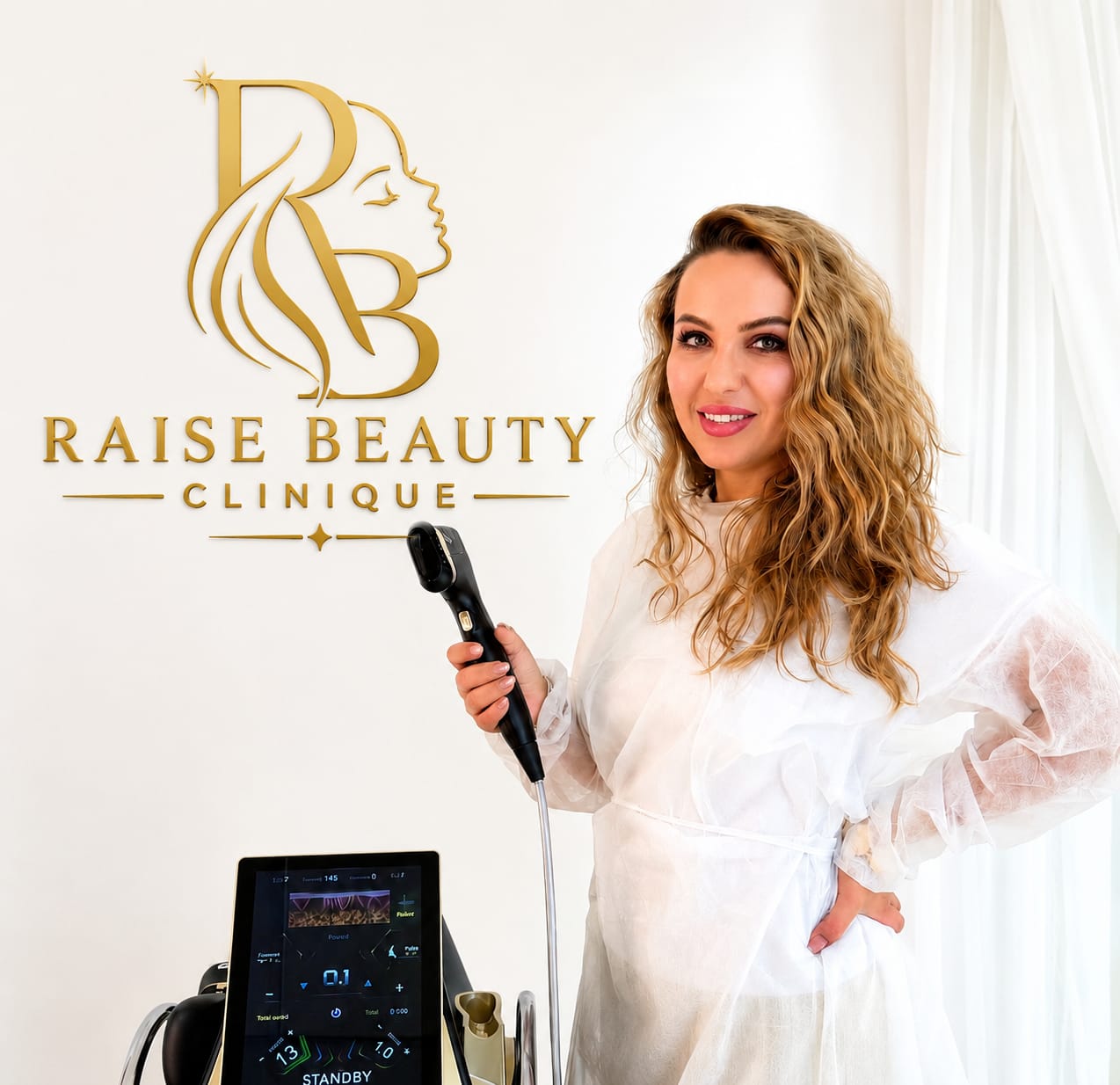 Alina — estetician, fondator Raise Beauty Clinique